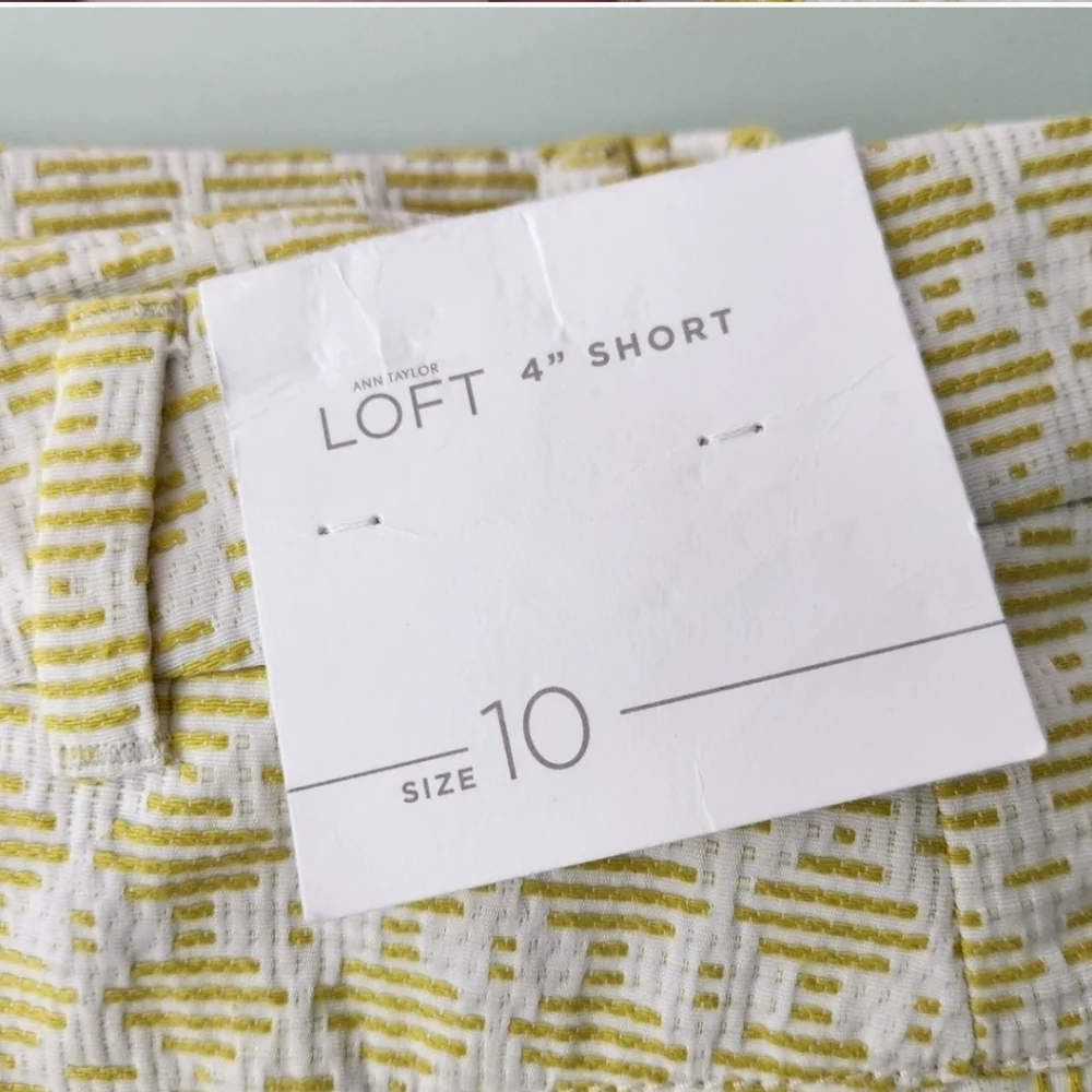 LOFT Factory Jacquard Shorts